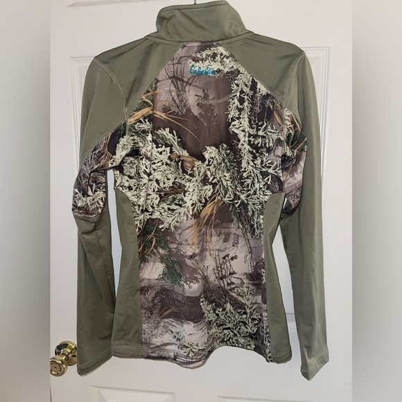 Cabela’s womans camo zip up - Size small - Picture 5 of 8